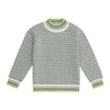 Sense Organics - KURUK Knitted Sweater - Grey-Sand Pattern