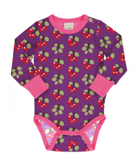maxomorra - Body langarm ARCTIC BERRY