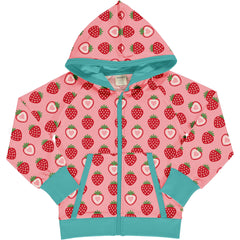 Maxomorra - Kaputzenpullover STRAWBERRY