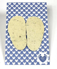 Einlegesohle Filz Inch Blue Krabbelschuhe