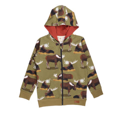 Walkiddy - Sweatjacket Majestik Mooses