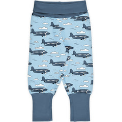 Meyadey - Bündchenhose AIROPLANE SKY