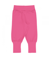 maxomorra - Pants Rib Solid AZALEA