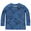 Langarm-Shirt PATRYK in blau mit Tiermotiv