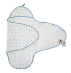 Baby Pucktuch Sterne Weiß/Blau