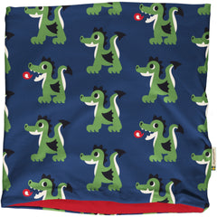maxomorra - Scarf Velour Dragon