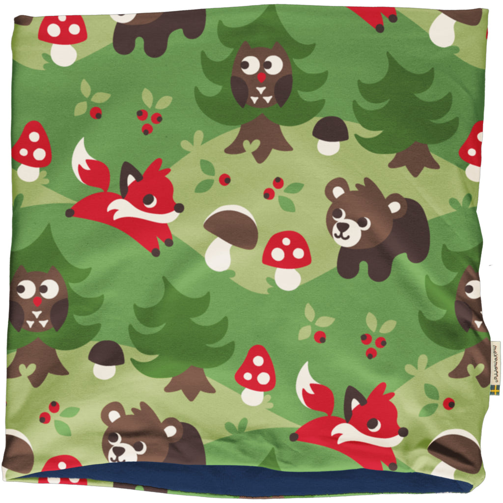 maxomorra - Scarf Velour Forest