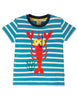 Frugi Shirt - Sid Applique T-Shirt