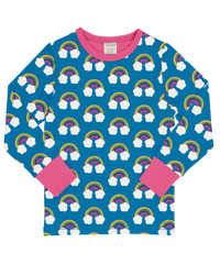 maxomorra - Top langarm FARM RAINBOW