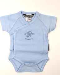 baby body jacky blau wickelbody bei heldenkind mit stickerei