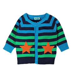 Hip Baby Jungen Strick Jacke Streifen Sterne