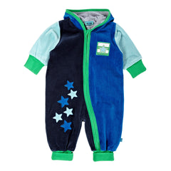 Haylei Baby Velours Overall Wagenanzug