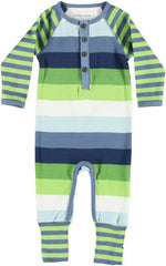 Snap Baby Overall / Strampler gestreift