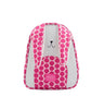 Rucksack BUNNY in weiß/pink mit Ohren