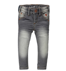 mädchen denim hose grau fida tumble n dry bei heldenkind