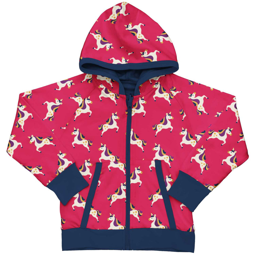 maxomorra - Cardigan Hoody FOREST UNICORN