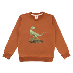 walkiddy - Pullover-Sweatshirt Dinosaur Jungle