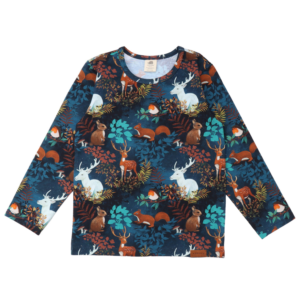 walkiddy - Langarm Shirt Secret Forest