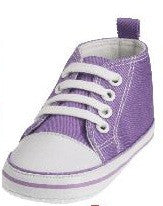 Baby Canvas-Turnschuh Lila