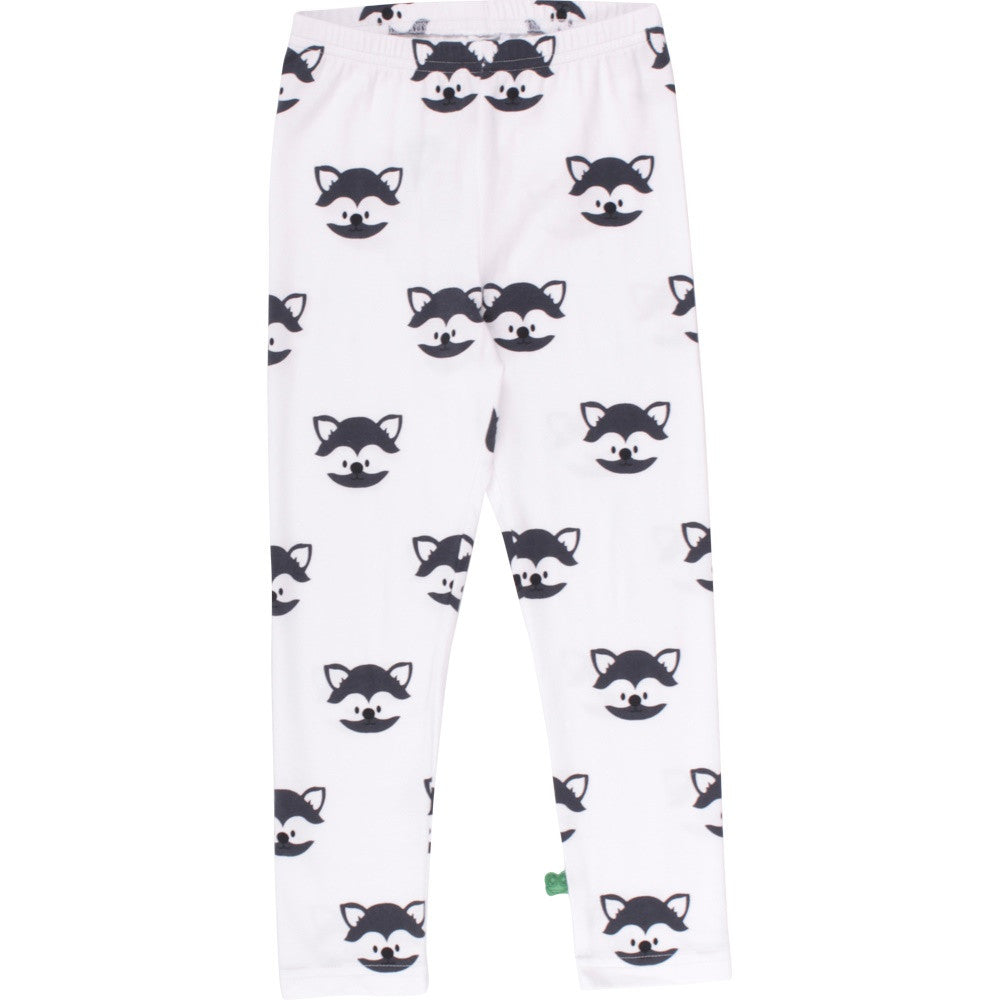 Leggings Racoon von Green Cotton bei Heldenkind