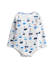 Tom Joules Snazzy Bodysuit  Drawn Boats
