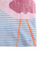 Tom Joules Shirt Blue Stripe Flamingo