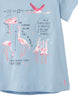 Tom Joule Shirt Blue Flamingos