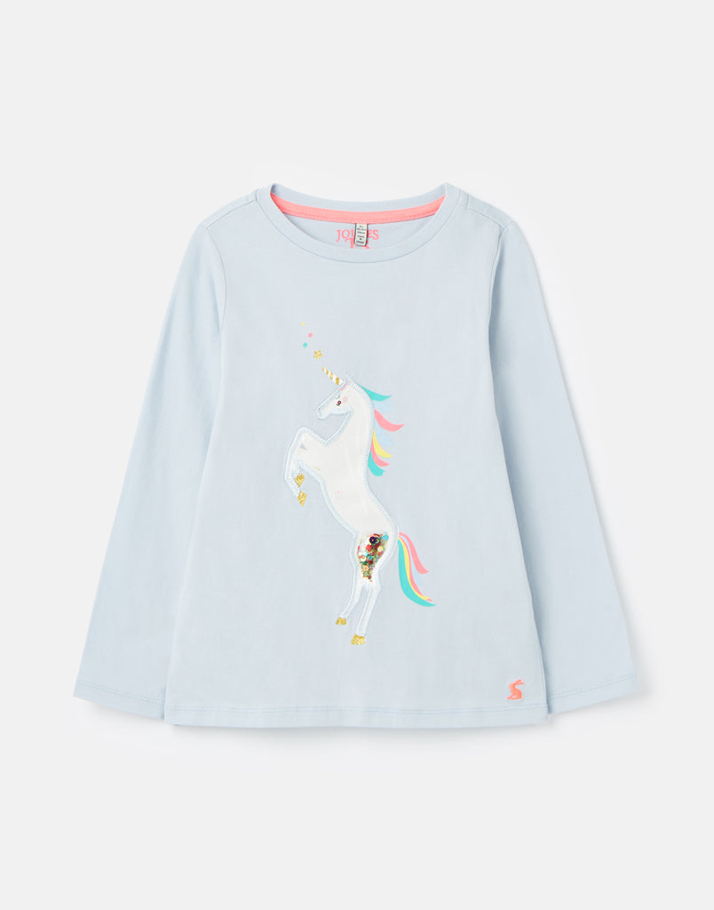 Tom Joules - Langarmshirt Paige - Blue Unicorn