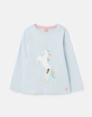 Tom Joules - Langarmshirt Paige - Blue Unicorn