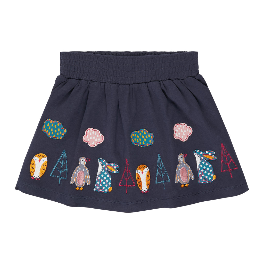 Sense Organics - MALIA Skirt Navy + Arctic Scene