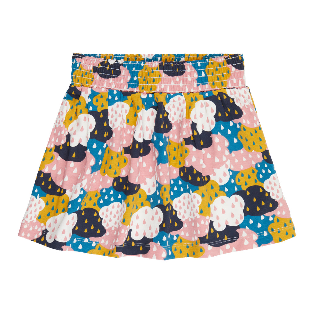 Sense Organics - MALIA Skirt AOP Clouds