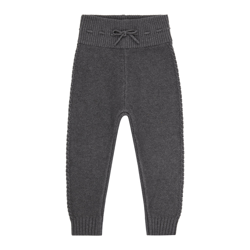 Sense Organics - ETENIA Baby Knitted Leggings Anthracite