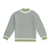 Sense Organics - KURUK Knitted Sweater - Grey-Sand Pattern