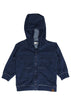 Sweatjacke HUST in blau bei Heldenkind