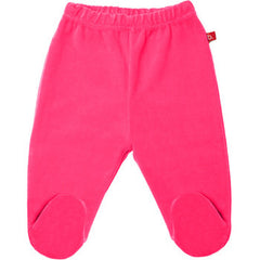 Baby Hose Polaina Velour Fuchsia