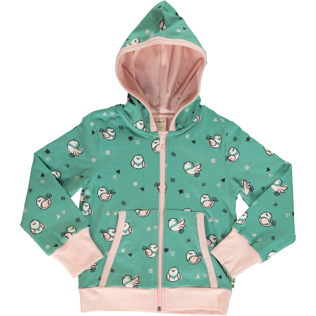 Maxomorra Cardigan Hood  LITTLE SPARROW