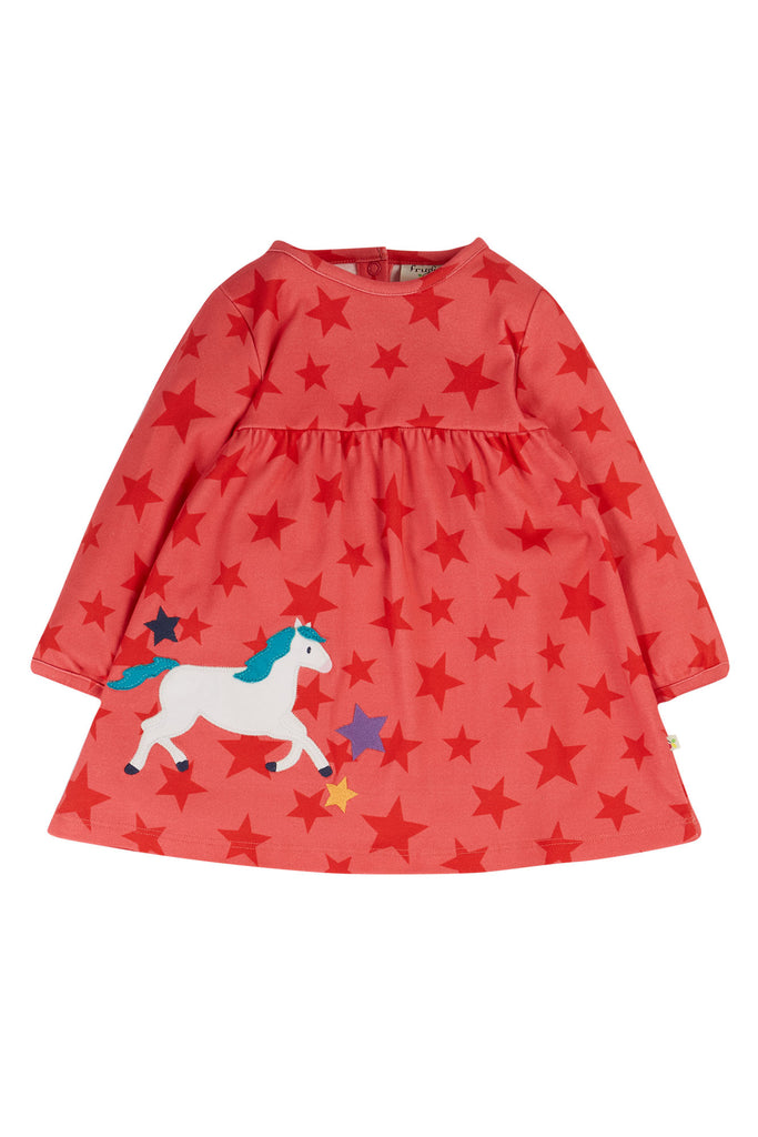 Frugi - DOLCIE DRESS - WATERMELON STARS