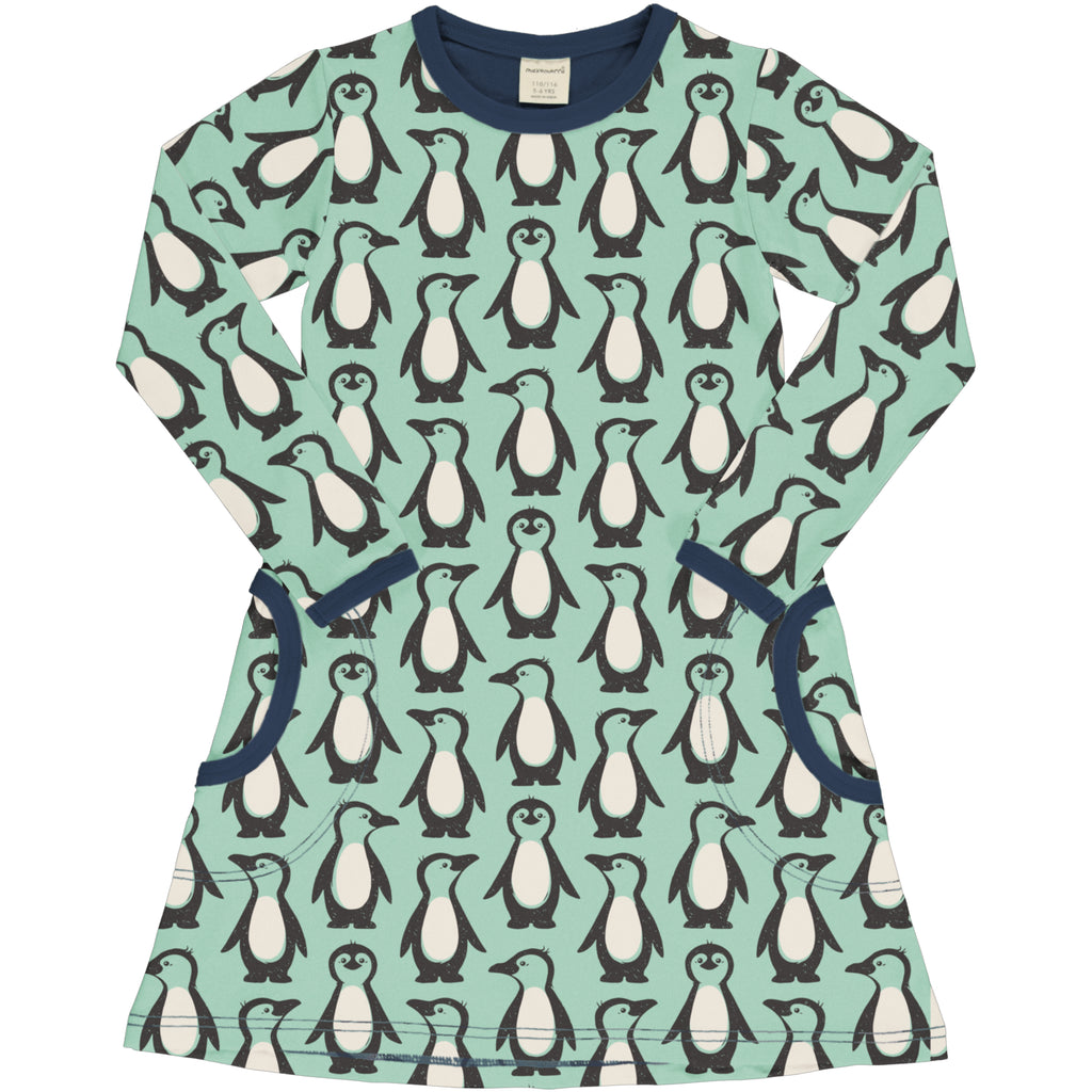 Maxomorra - Langarmkleid PENGUIN FAMILY