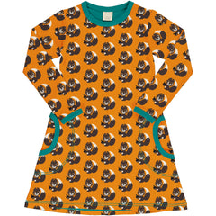 maxomorra - Dress langarm Squirrel