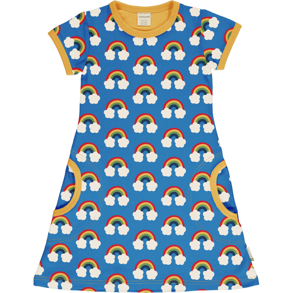 Maxomorra - Kurzarmkleid RAINBOW