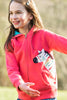 Frugi - HAYLE HOODY - WATERMELON/ZEBRA