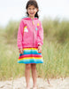 Frugi Einhorn Hoody in Flamingo Pink GOTS zertifiziert