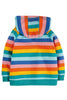 Frugi - Dorothy Hoody - Mid Pink Rainbow Stripe