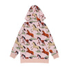 walkiddy - Sweatjacke The Horses Rosa