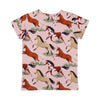 walkiddy - T-Shirt The Horses Rosa