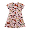 walkiddy - Kleid The Horses Rosa