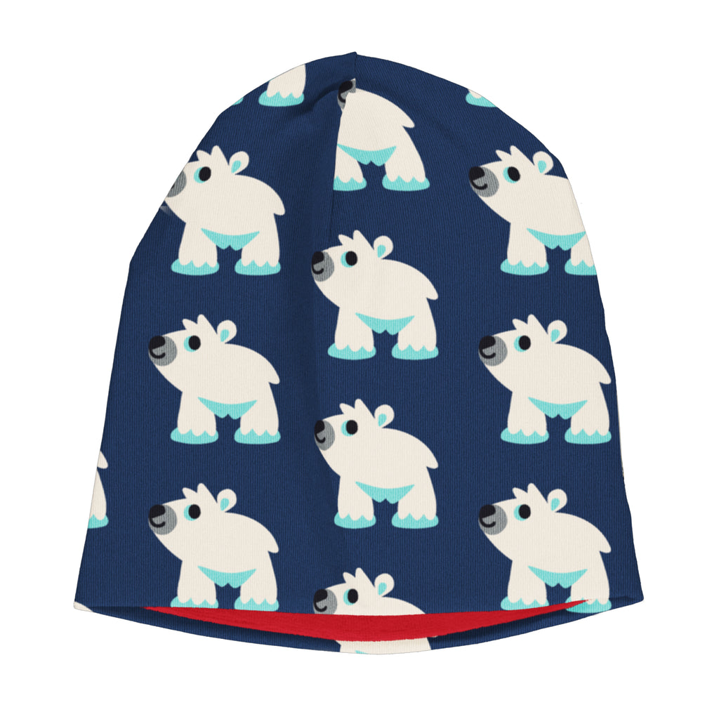 maxomorra - Mütze Velour POLAR Polar Bear