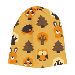 Maxomorra - Beanie Mütze Velour YELLOW FOREST