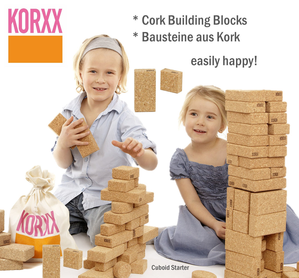 KORXX - Cuboid Starter Kork Stapelsteine