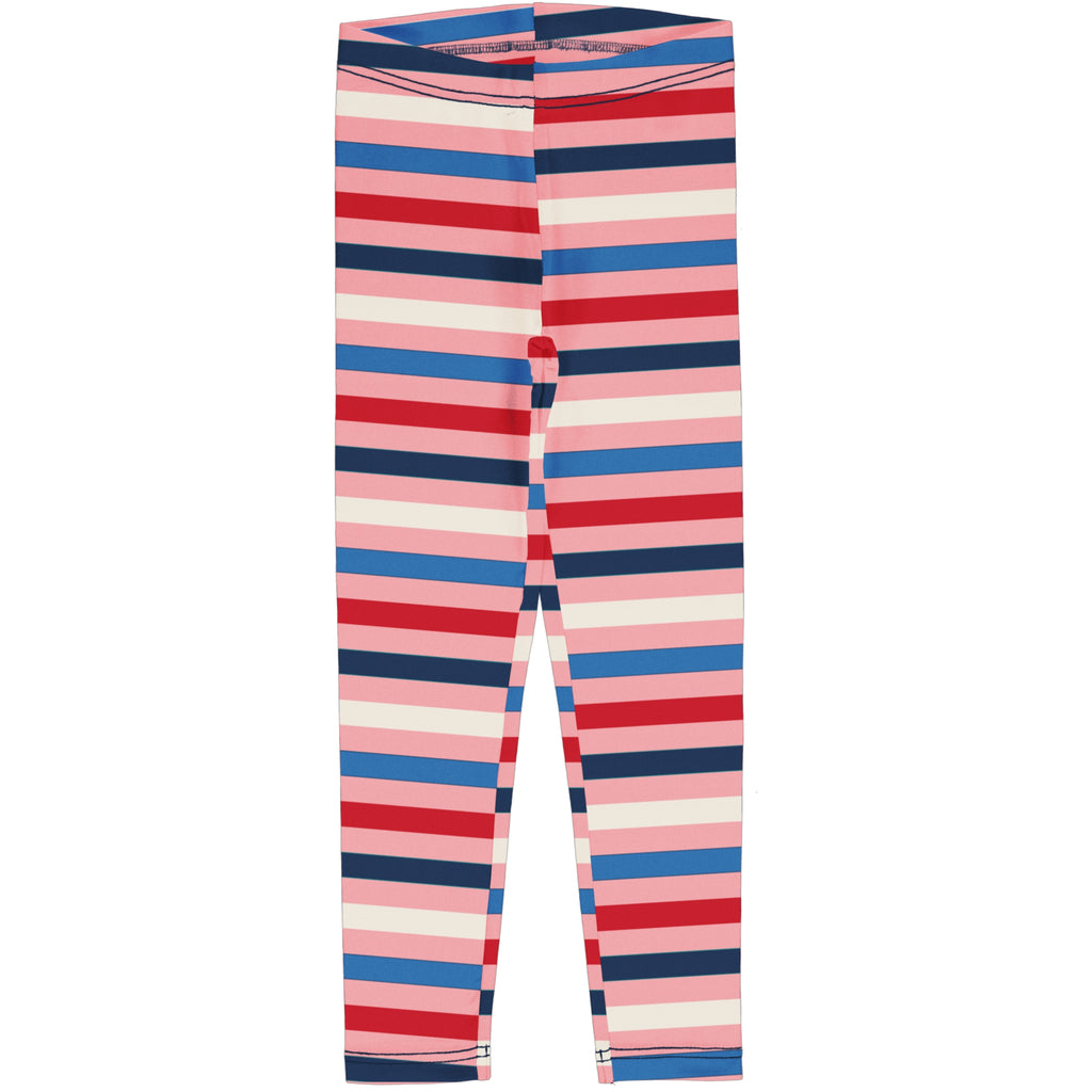 Maxomorra - Leggings STRIPE BLOSSOM